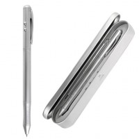 PLUMA METALICA LASER LUZ LED, PDA Y ESTUCHE METALICO